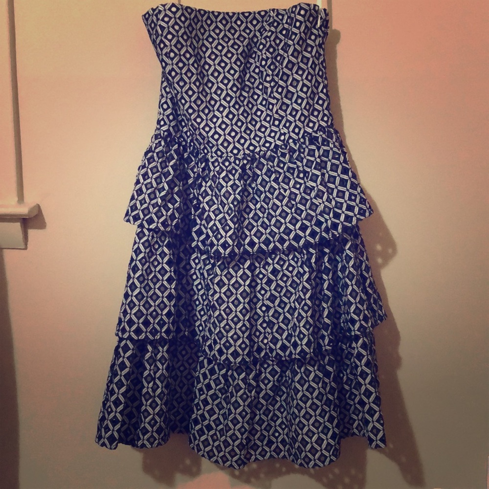 Strapless dress